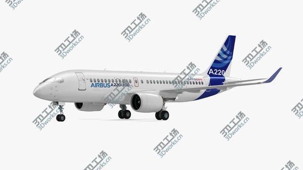 images/goods_img/20210312/Airbus A220 100 Simple Interior Rigged 3D model/2.jpg